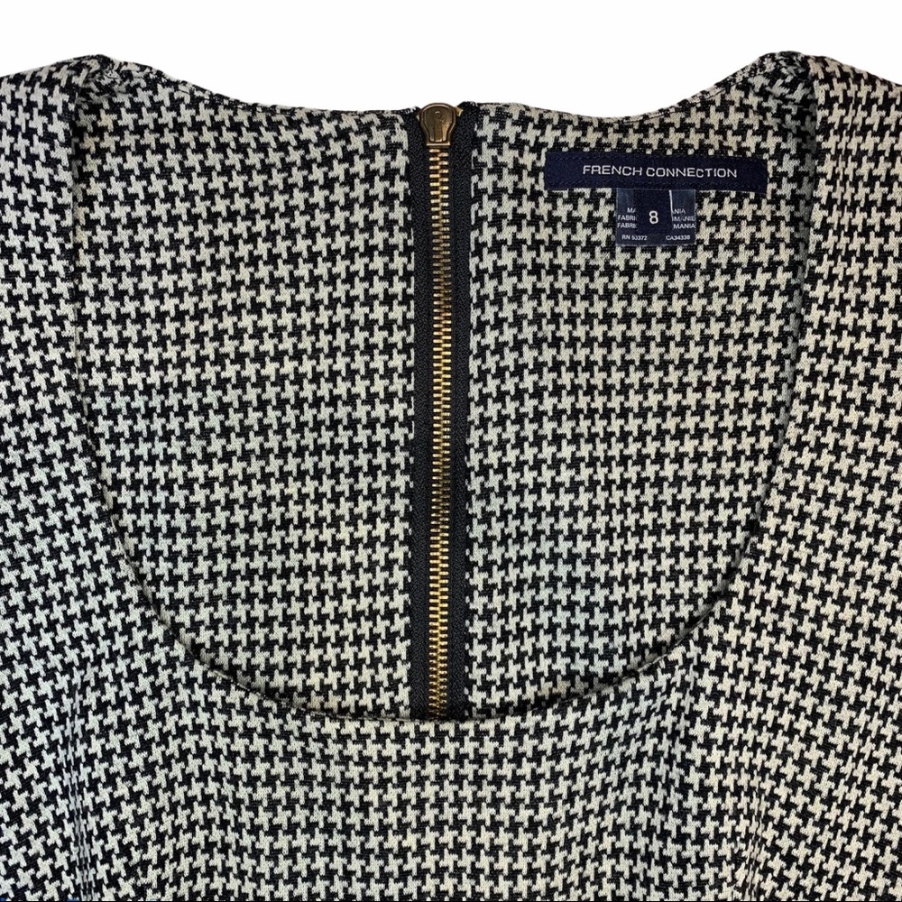 SOLD French Connection Houndstooth Dress - Picture 4 of 13